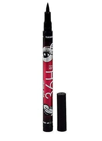 Yanqina Precision Liquid Waterproof Lash Eyeliner Pencil - Black - Pack 1