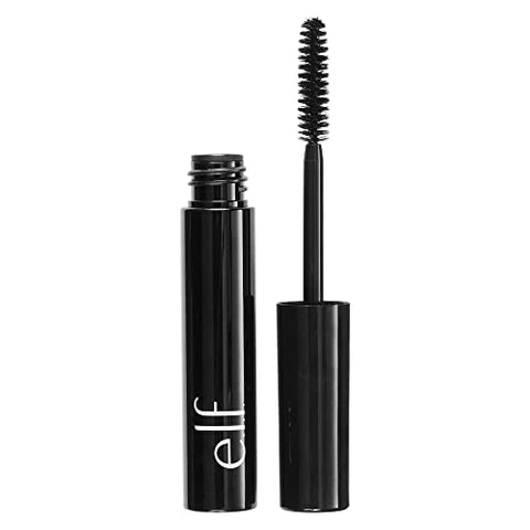 e.l.f. Cosmetics Volumizing Mascara, Mascara For Fuller, Thicker-Looking Lashes, Enriched With Vitamin E, Black,0.19 Fl Oz (Pack of 2)