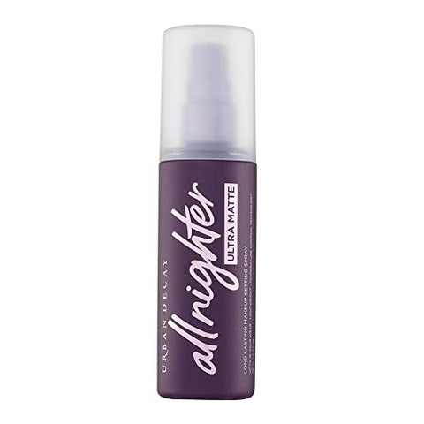Urban Decay All Nighter Ultra Matte Setting Spray - Makeup Finishing Spray - Lasts Up To 16 Hours - Oil & Shine-Controlling Mist - Great for Oily Skin - 4.0 fl. oz
