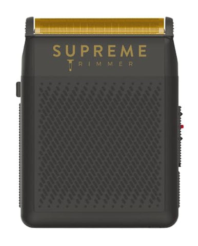 Supreme Trimmer SOLO | STF101 Single Foil Shaver |150 Min Runtime | USB-C Pocket Shaver for Barbers, Travel or Home use | Black