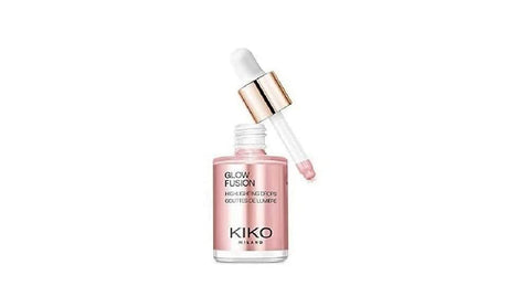 KIKO Milano Glow Fusion Highlighting Drops 01 | Liquid Face Highlighter With A Metallic Finish