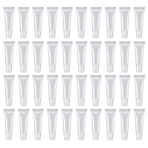 HRLORKC 200Pcs 10ml Empty Tubes Lip empty lip gloss containers for Lip Gloss Balm Cosmetic