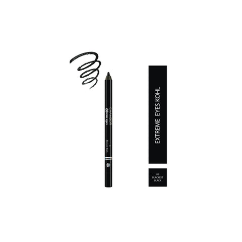 Chambor Extreme Eyes Long Wear Kohl, Blackest black No.01, 1.2g