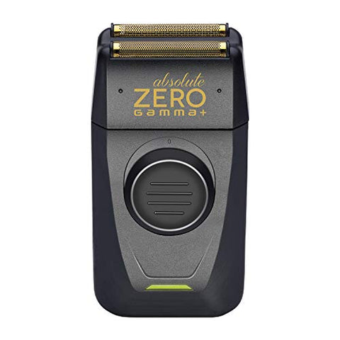 GAMMA+ Absolute Zero Men's Cordless Foil Shaver with Built-in Retractable Trimmer