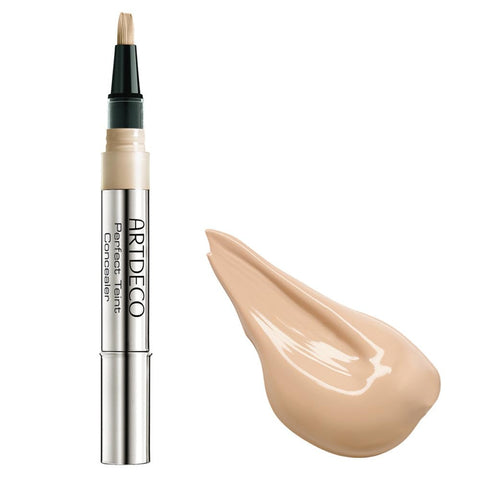 ARTDECO Perfect Teint Concealer - Light Peach N°05 - Light-Reflecting Concealer with Brush Applicator - No Signs of Tiredness - Medium Coverage - Water-Resistant - Long Lasting - Makeup - 0.07 Fl Oz