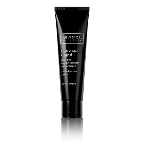 Revision Skincare Intellishade Original, 5-in-1 anti-aging tinted moisturizer with SPF 45, correct, protect, conceal, brighten and hydrate skin, reduce signs of aging, 1.7oz