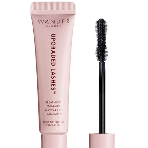 Wander Beauty Upgraded Lashes Thickening Mascara - Lengthening and Thickening Mascara Treatment - Lush Black Mascara For Fuller Lashes - Conditions & Promotes Growth With Provitamin B5 & Castor Oil