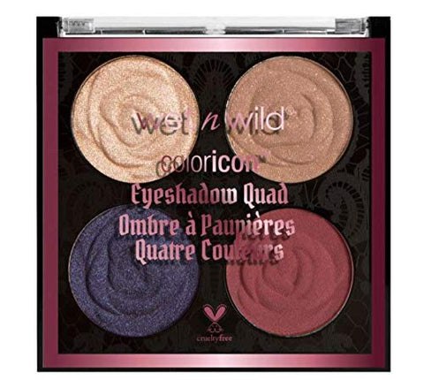 Wet 'n Wild Rebel Rose Color Icon Eyeshadow Quad, Secret Garden Rendezvous