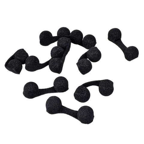 BERON Pack of 50 Spray Disposable Nose Filters Plugs For Sunless Airbrush Spray Tanning (Black)