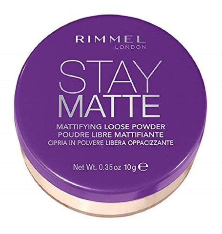 Rimmel Stay Matte Loose Powder, 001 Transparent, 0.13 Ounce (Pack of 1)