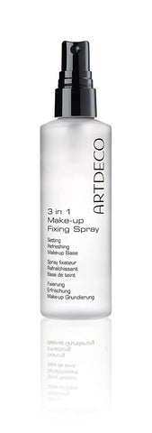 ARTDECO 3 In 1 Make-up Fixing Spray - FIX: longer-lasting makeup - REFRESH: occasional boost of freshness - PRIME: prepare the face for makeup - face primer - setting spray - vegan - 3.38 Fl Oz