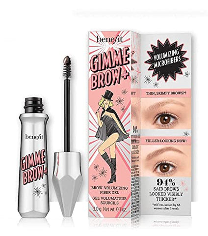 Benefit Gimme Brow Volumizing Fiber Gel # 3 Medium Neutral 0.1 Ounce
