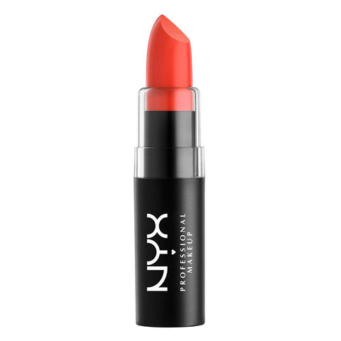NYX PROFESSIONAL MAKEUP Matte Lipstick - Indie Flick (Bright Coral Red)