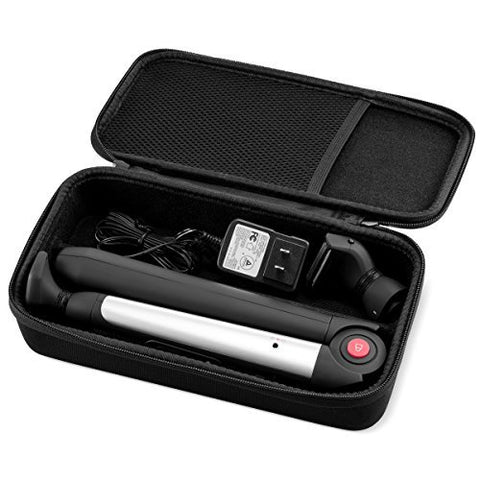 caseling Hard Case fits Mangroomer Ultimate Pro Back Hair Shaver Lithium Max Back Shaver with Power Supply and The Other Shave Head Blade