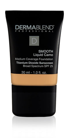 Dermablend Smooth Liquid Foundation with SPF 25, 30N Camel, 1 Fl. Oz.