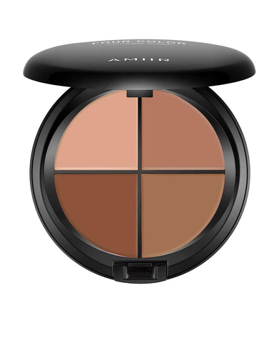 AMIIR Color Correcting Concealer Cream Full Coverage Face Contour Palette Long Lasting Flawless Professional Makeup Contouring Kit, Medium to Dark