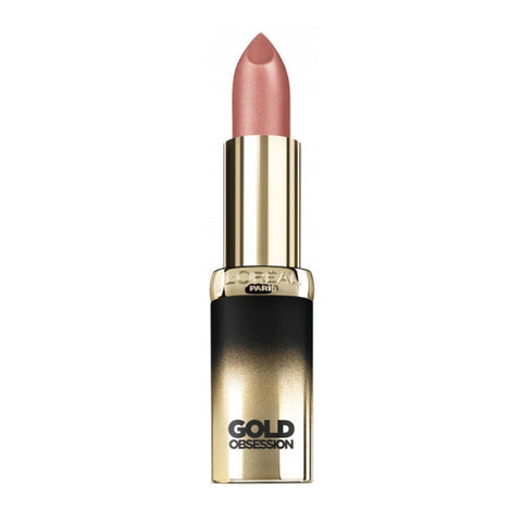 LIPSTICK LOREAL COLOR RICHE NUDE GOLD OBSESSION