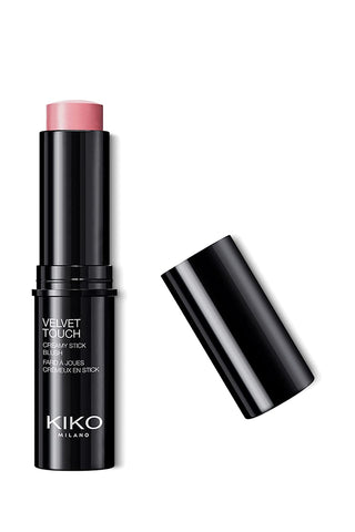 KIKO MILANO - Velvet Touch Cream Blush Stick | Creamy Texture and Radiant Finish | Natural Rose Blush 07 | Cruelty Free Makeup | Professional Makeup Blush | Made in Italy