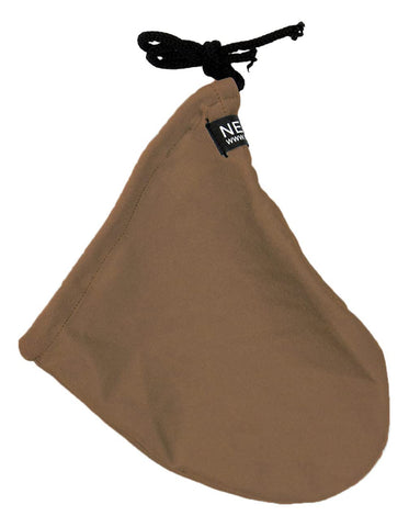 Men's Tanning Pouch Sun Protection, Tanning Cover for Men (XL, Light-Brown)