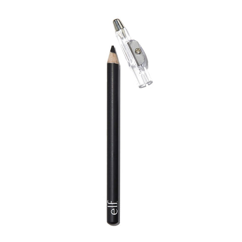 e.l.f. Satin Eyeliner Pencil with BuiltIn Sharpener, Black, 0.03 Ounce