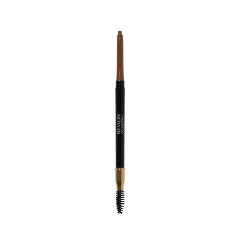 Revlon Eyebrow Pencil, Colorstay Eye Makeup with Eyebrow Spoolie, Waterproof, Longwearing Angled Precision Tip, 210 Soft Brown, 0.01 Oz