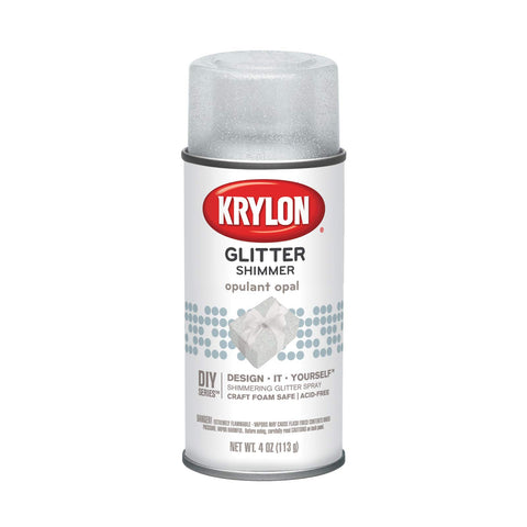 Krylon I00407000 Opulent Opal Glitter Shimmer Spray, 4 ounces