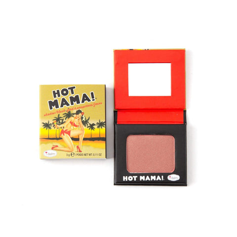 theBalm Hot Mama! Shadow/Blush, Subtle Highlighter, Travel-Size