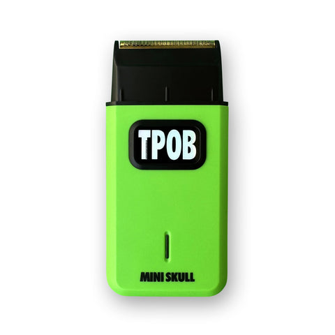 TPOB Mini Skull Single Shaver Slime Edition - Compact Design That can fit in Your Pocket with a Turbo Charged Motor, Perfect for Both Professional and at-Home use (Slime)