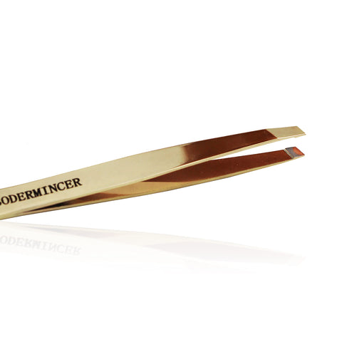 Bodermincer Gold Tweezers Lash Grabbers For Cluster Eyelash Extensions (# Gold-Short?
