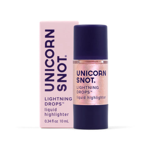 Unicorn Snot Lightning Drops - Liquid Highlighter & Bronzer Makeup - Face, Eyeshadow, Body Shimmer & Glitter - Cruelty Free (PIXIE)