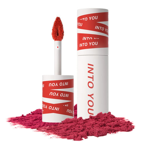 INTO YOU Matte Lipstick Lip Mud, Waterproof Long Lasting Smudge Proof Velvet Lip Stains, Multi-Purpose for Lip and Cheek, Non-Stick Cup Not Fade Lip Gloss Makeup Cosmetics Official Directly (EM02)