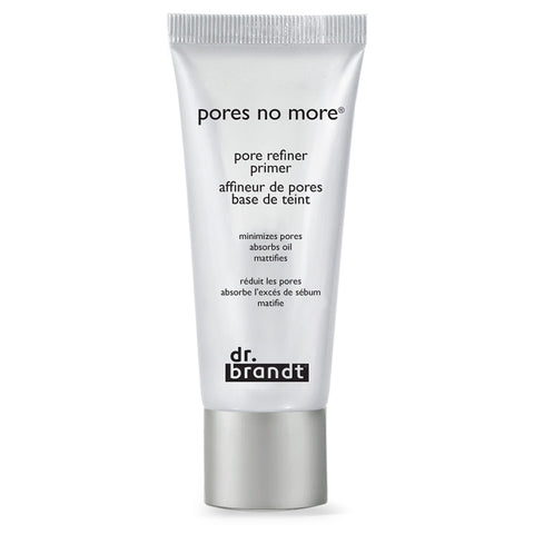 Dr. Brandt Pores No More Pore Refiner Primer Travel Size. Pore Refiner and Makeup Primer.?Mattifies?Skin?and Refines the Look of Pores (0.5 fl oz)