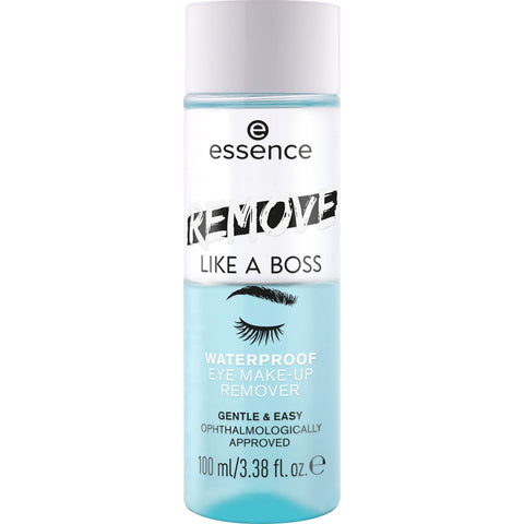 Essence | Remove Like A Boss Waterproof Eye & Face Make-Up Remover | Bi-Phase, Gentle & Caring, Easy to Remove | Vegan & Cruelty Free | Free from Parabens, & Microplastic Particles