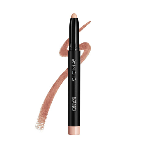 Sigma Beauty Eyeshadow Primer Base - Professional Grade Eye Primer Crayon w/ Sleek Retractable Tip for Long-Lasting Makeup & All-Day Color Payoff, Prevents Creasing (Persuade, Light Pink Beige Matte)
