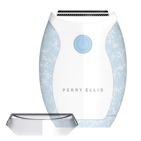 Perry Ellis Electric Shaver for Women | Womens Foil Shaver with Dual Trimmers | Gentle and Smooth Shave for All Skin Types | Water-Resistant, Rechargeable, Travel-Friendly Body Hair Trimmer for Women
