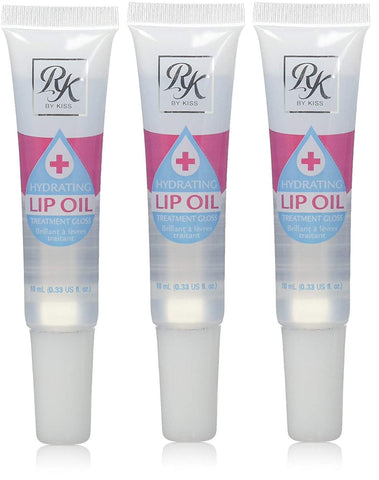 Ruby Kisses Hydrating Lip Gloss Clear Hydrating Lip Gloss (3 PACK)