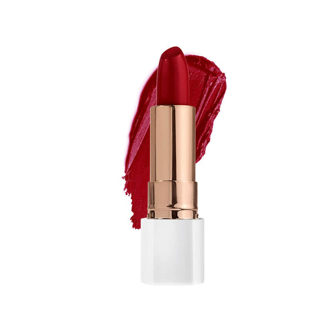 FLOWER BEAUTY Petal Pout Lipstick - Cruelty Free - Nourishing & Highly Pigmented Lip Color with Antioxidants (Wild Azalea - Matte)