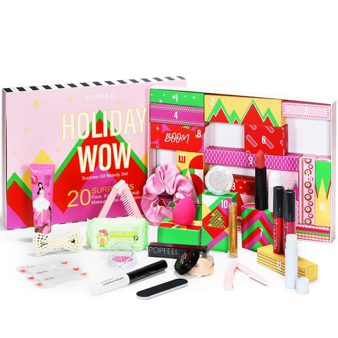Makeup Advent Calendar 2023 Teenage Girls Christmas Countdown Calendar Gifts,All-in-one Beauty Makeup Gift Set Perfect for Women Full Kit