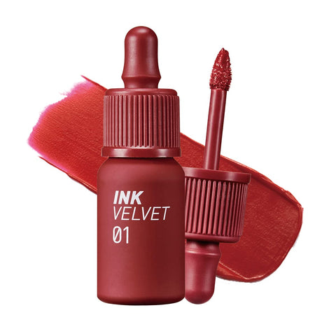 Peripera Ink the Velvet Lip Tint, Liquid Lip (0.14 fl oz, 001 GOOD BRICK)