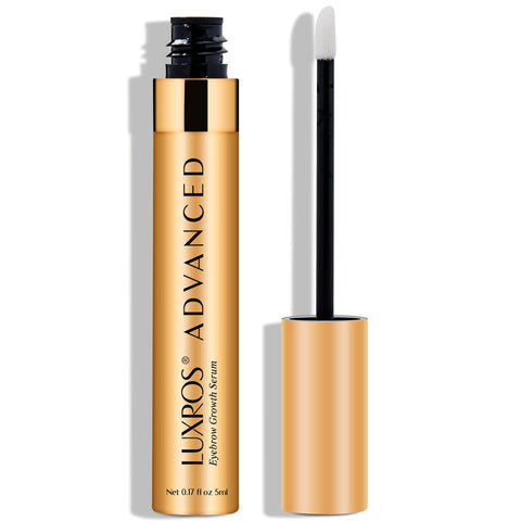 Advanced Eyebrow Growth Serum for Thicker Brows - Eye Brow Hair Growth Serum for Strong, Full, Thick Eyebrows as Soon as 4 Weeks to 60 Days (5 ml)