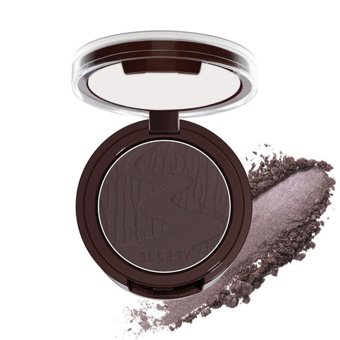 ELLESY Eyebrow Powder Beautify Eyebrow Palette Long-Lasting Waterproof Makeup Eyebrow Cake Natural Powder Is Soft For Daily Eyebrow Makeup With A Small Mirror(Dark Brown)