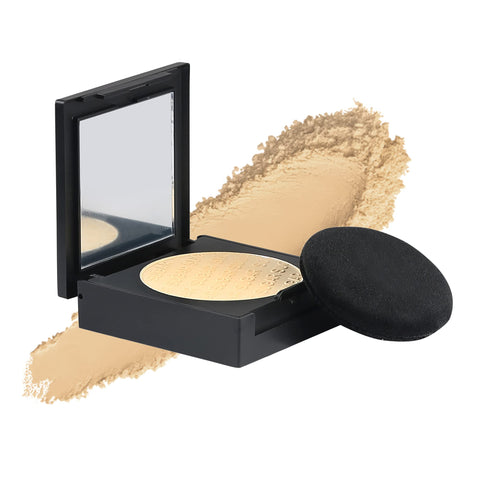 SUGAR Cosmetics Powder Play Banana Compact Long-Lasting, Oil-Controlling, Smooth Application