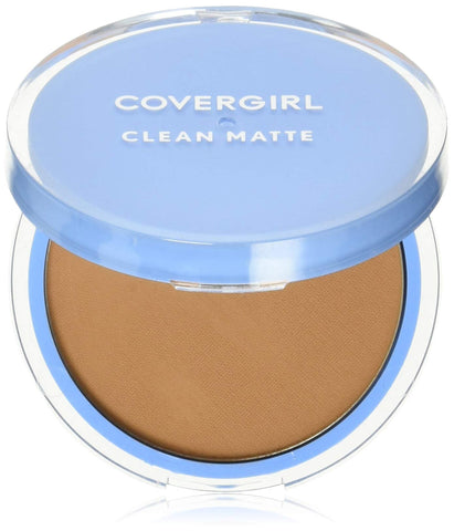 COVERGIRL Clean Matte Pressed Powder Tawny 10 g (Packaging may vary)