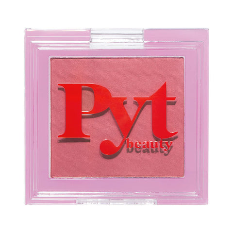 PYT Beauty Everyday Pressed Powder Blush, Dark Matte Rose, Hypoallergenic, Vegan Makeup, 1 Count