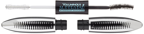 L’Oréal Paris Cosmetics Voluminous Superstar Waterproof Mascara, Blackest Black, 1 Tube