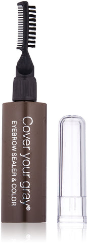Cover Your Gray Total Brow Eyebrow Sealer and Color - Dark Brown