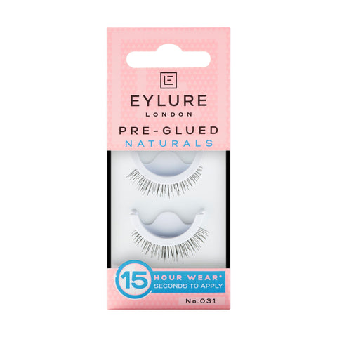 Eylure Pre-Glued False Eyelashes, Naturals No. 031