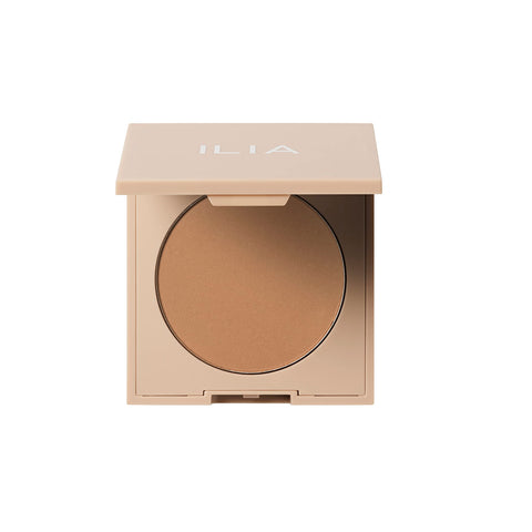 ILIA - NightLite Bronzing Powder | Non-Toxic, Cruelty-Free, Clean Beauty (Drawn In - Light to Medium Tan)