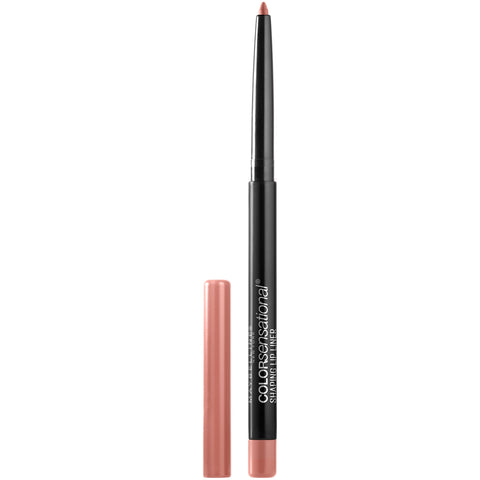 Maybelline New York Color Sensational Shaping Lip Liner with Self-Sharpening Tip, Totally Toffee, Nude, 1 Count
