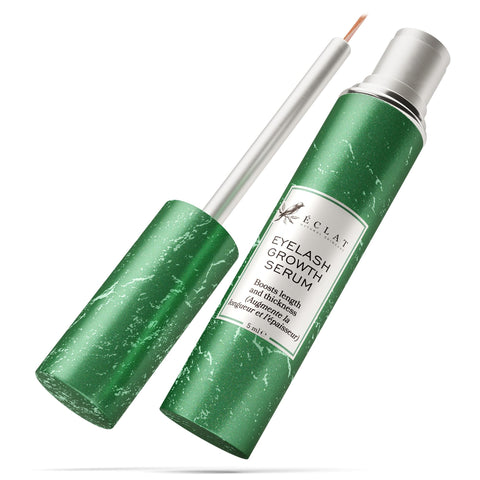 Premium Lash Serum - Eyebrow + Eyelash Serum with Vitamin B5, Safe for Eyes Brow & Lash Growth Serum, Serum to Grow Lashes + Brows, Perfect Long Lash Serum, Natural Look, Gentle + Safe